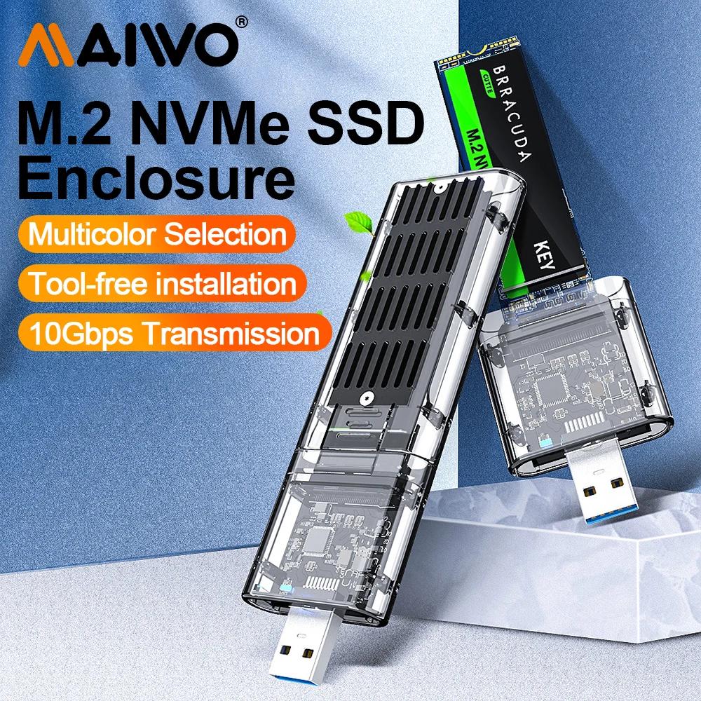 MAIWO M.2 SSD ̽ NVME SSD Ŭ   10Gbps M.2-USB C Ÿ    , 2230 PCIe SSD